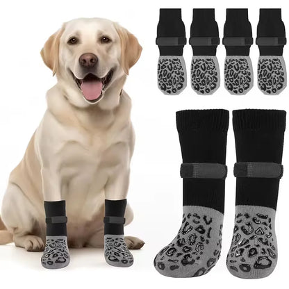 Anti-Slip Dog Paw Boots (4pcs)