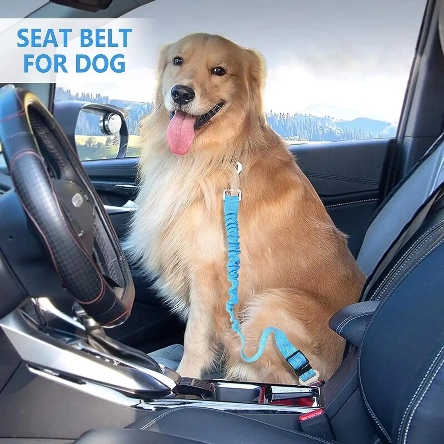 Reflective Dog Car Safety Belt
