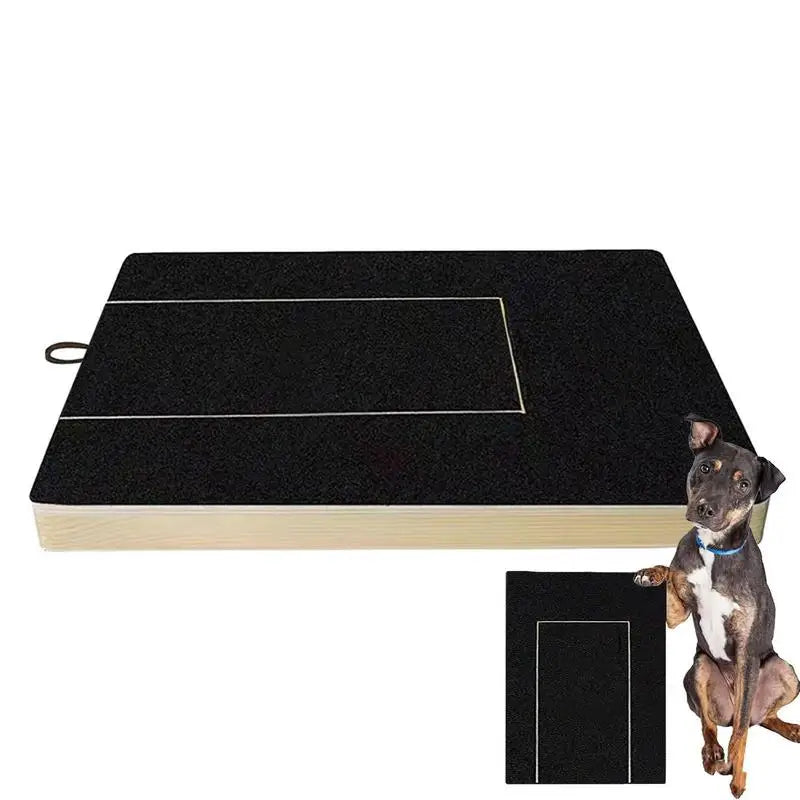 Wooden Dog Nail Scratch Board