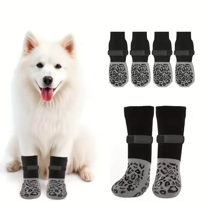 Anti-Slip Dog Paw Boots (4pcs)