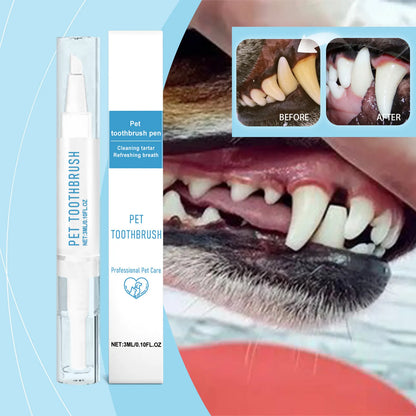 All-in-One Pet Toothbrush Pen