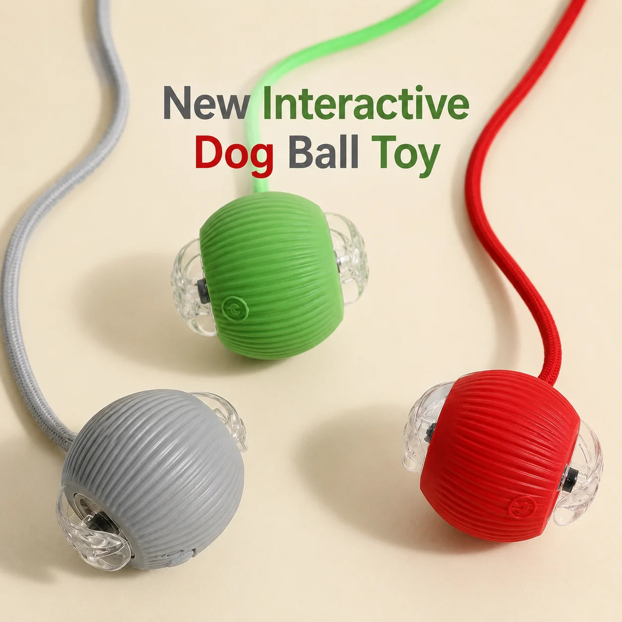 Smart Auto-Rolling Dog Ball